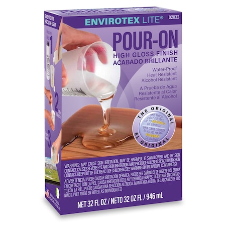 Envirotex Lite MAS High-Gloss Clear Finish 32 oz 2032